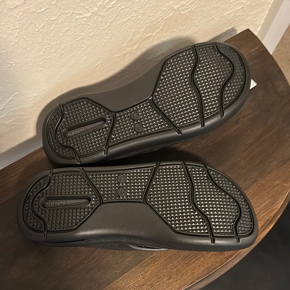 CROCS Charcoal Inmotion Flip Flops - Picture 3 of 4